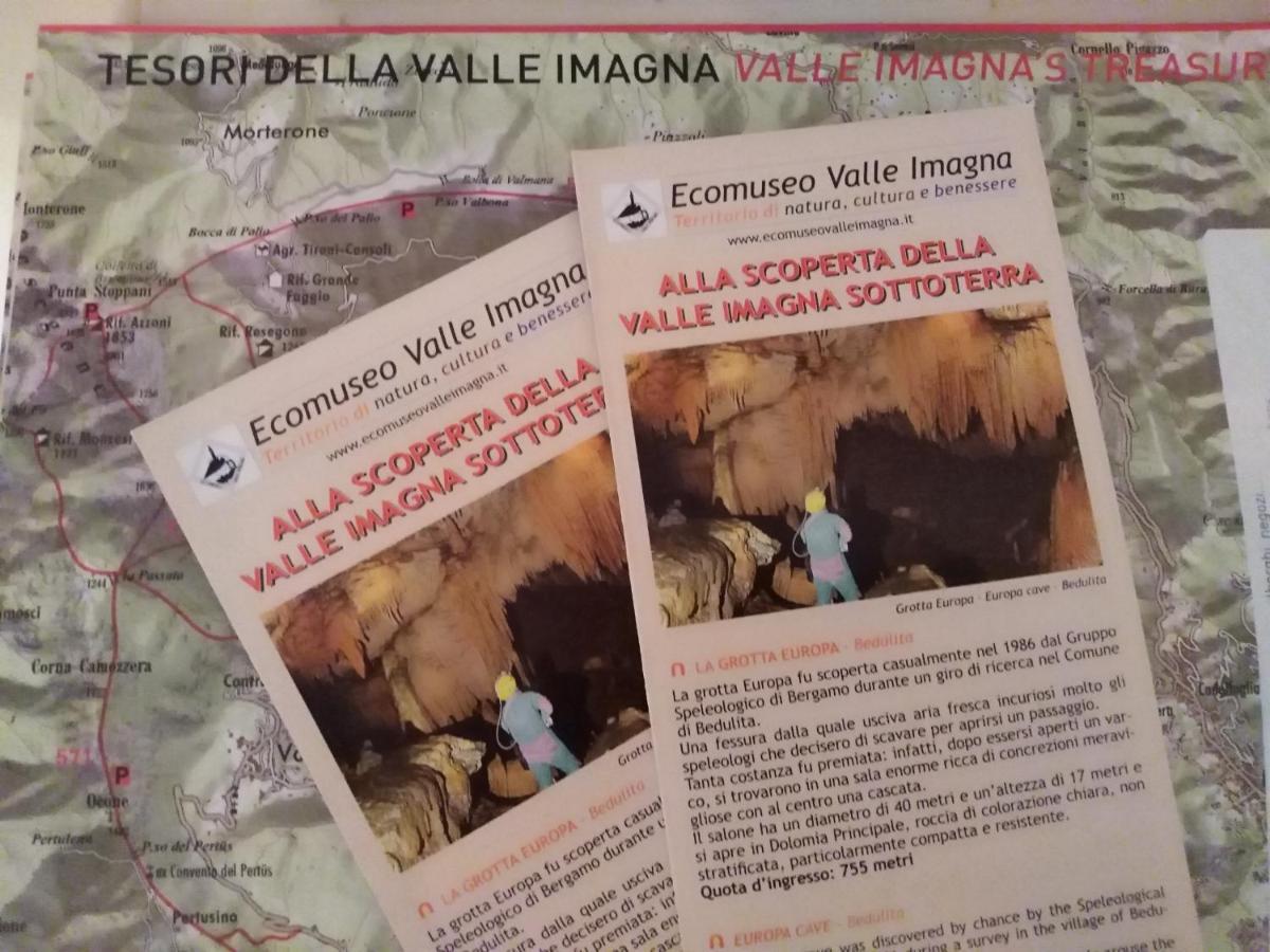 La Tavernetta Del Riccio Rota d'Imagna Luaran gambar